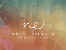 Tablet Screenshot of narsespinosa.com